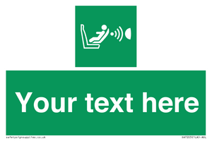 Custom safe condition child seat presence orientation detection system